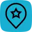 icon star location
